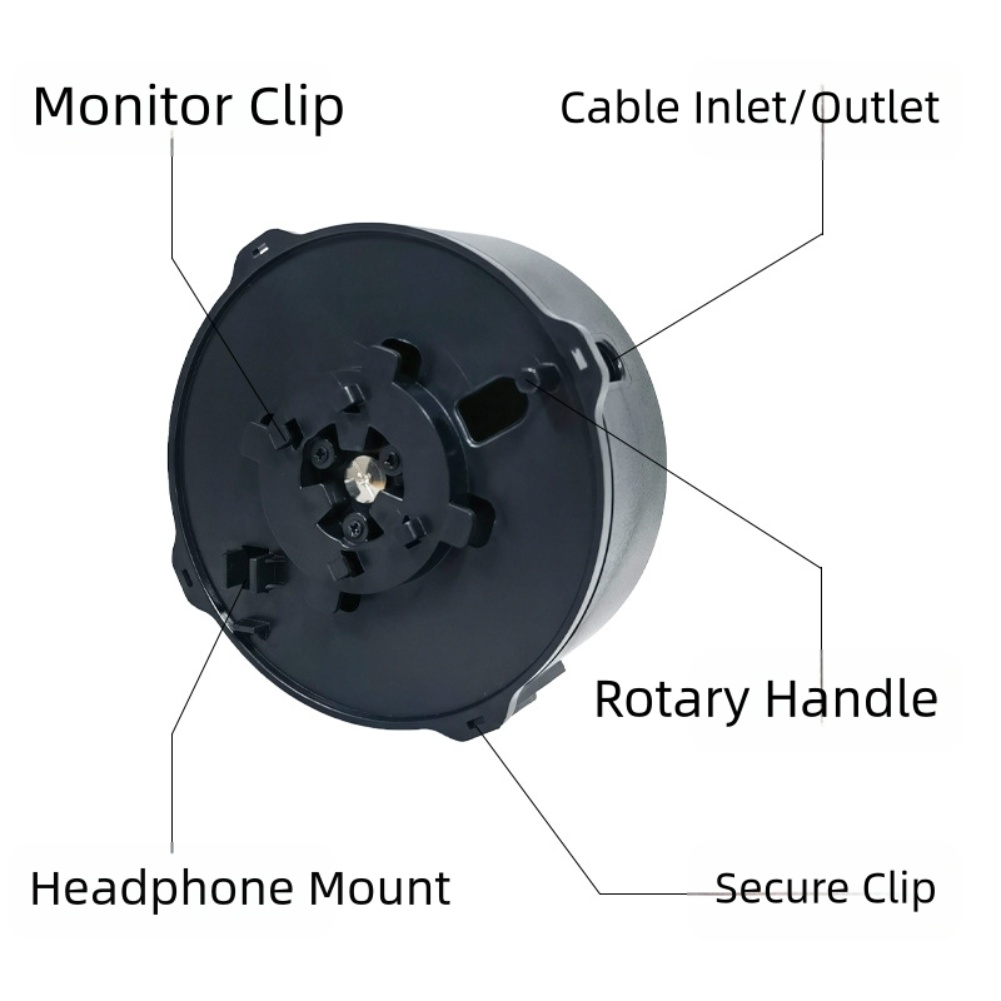 Fishing Line Spool - Moulinet manuel pour détecteur de poisson,