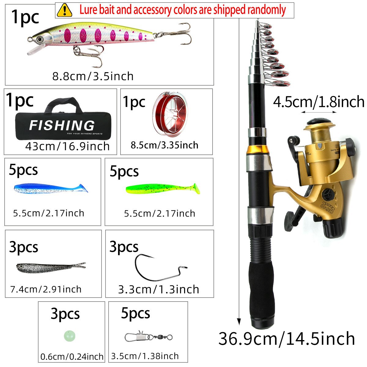 Canne à pêche télescopique por - Freshwater Line avis et prix