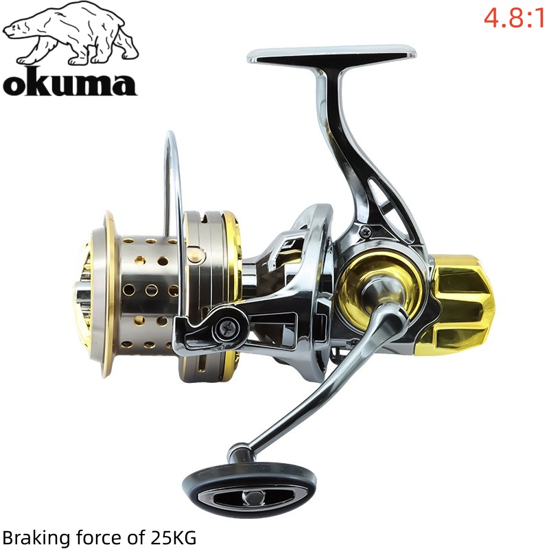 Moulinet de pêche OKUMA 8000-1 - Abu Garcia Reel Max avis et prix
